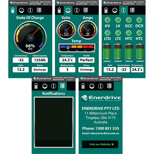 B-TEC 12V 200Ah Slimline Lithium Battery 3 B-TEC 12V 200Ah Slimline Lithium Battery