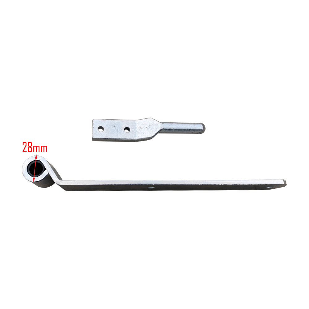 275mm Zinc Plated Tray Side Board Hinge (Strap Gudgeon Nylon Bush) Utes Trailers 3 Hinge
