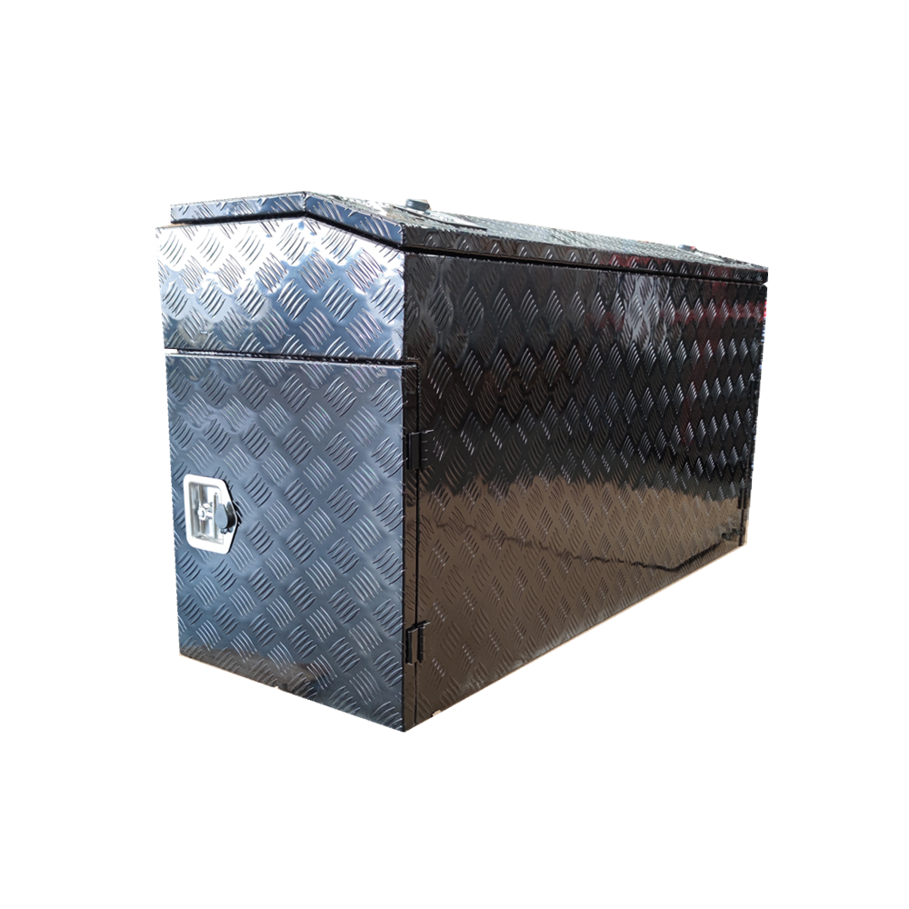 Aluminium Caravan Trailer Tool Box for Generator, Webber BBQ 2 Aluminium Caravan Trailer Tool Box for Generator, Webber BBQ