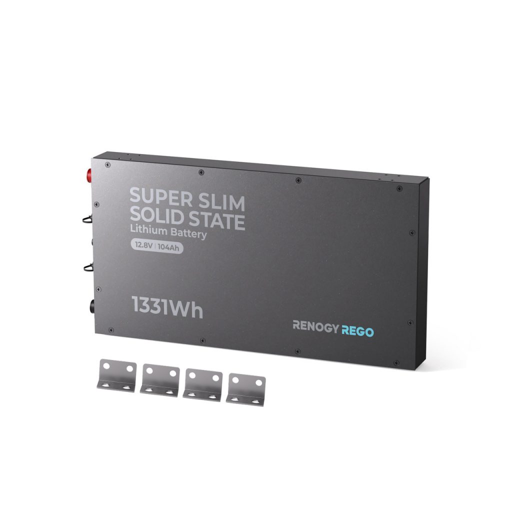 12.8V 104Ah Super Slim Solid State Lithium Iron Phosphate Battery