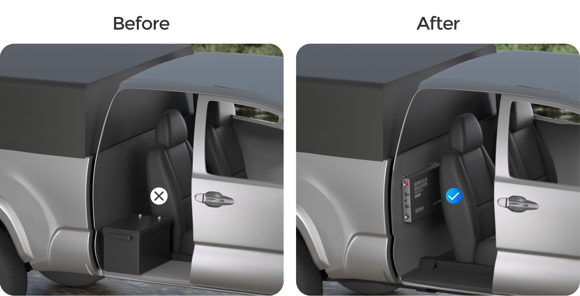 Super-Slim Design. Effortless Installation.