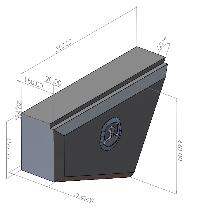 Flat Sheet Tapered Under Tray Tool Box 5 Flat Sheet Tapered Under Tray Tool Box
