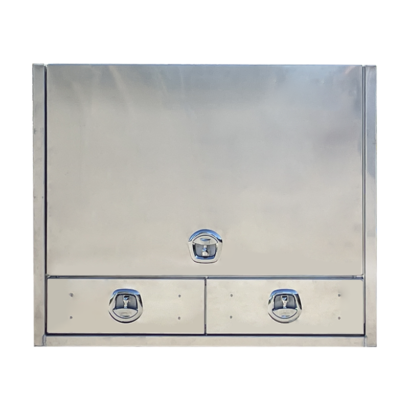 Flat Aluminium Truck Toolbox with