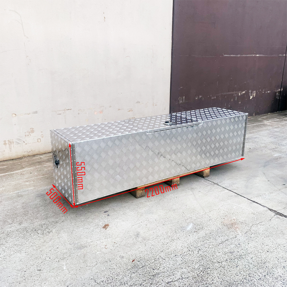 Aluminium Caravan Trailer Tool Box for Generator, Webber BBQ and Gas Bottle 2 Aluminium Caravan Trailer Tool Box for Generator, Webber BBQ and Gas Bottle