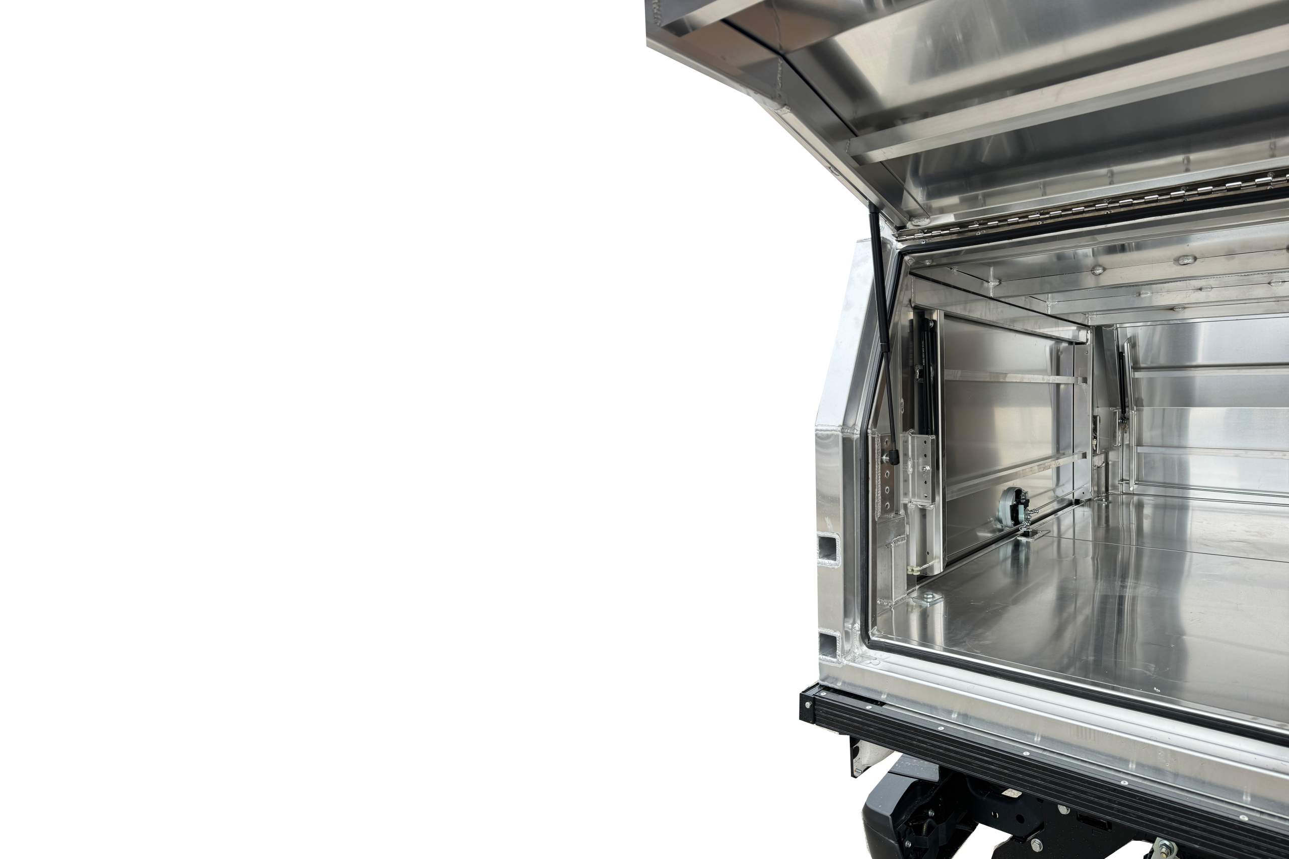 3 Doors Jack Off Flat Plate Aluminium Ute Canopy 6 3 Doors Jack Off Flat Plate Aluminium Ute Canopy - Image 6