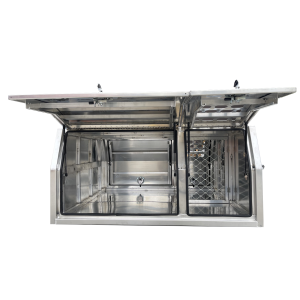 Flat Aluminium Canopy With Full Dog Box Section