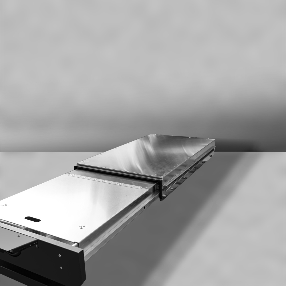 Aluminium Under Tray Trundle Drawer with Lid 2 Aluminium Under Tray Trundle Drawer with Lid