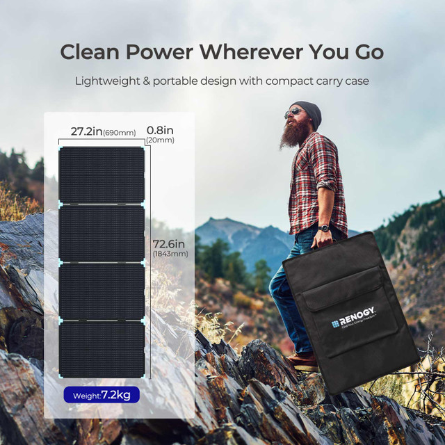 220W Lightweight Portable Solar Suitcase 9 220W Lightweight Portable Solar Suitcase