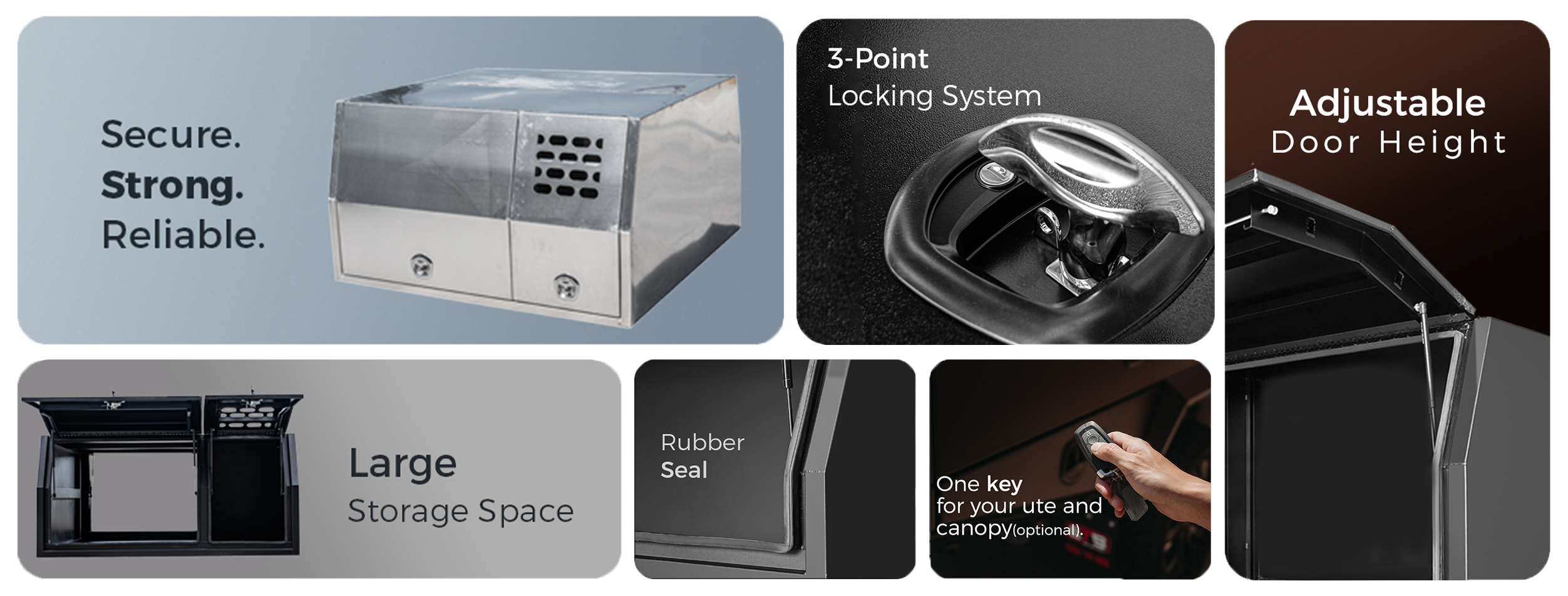 Aluminium Canopy With 1/4 Dog Box 9 canopy-brief-introduction