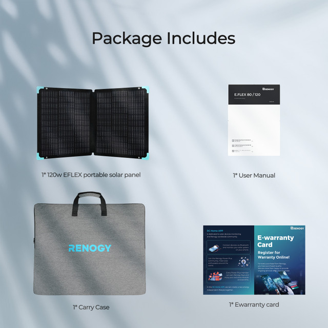 E.FLEX 120W Portable Solar Panel 7 E.FLEX 120W Portable Solar Panel