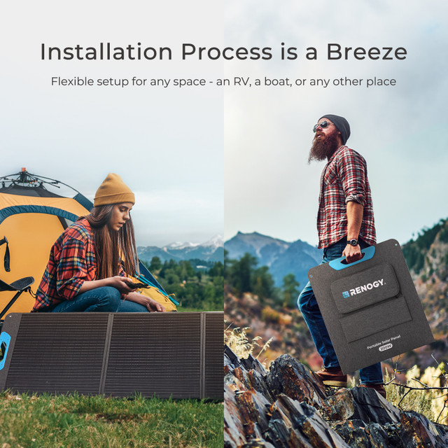 Renogy 200W Portable Solar Panel 2 Renogy 200W Portable Solar Panel