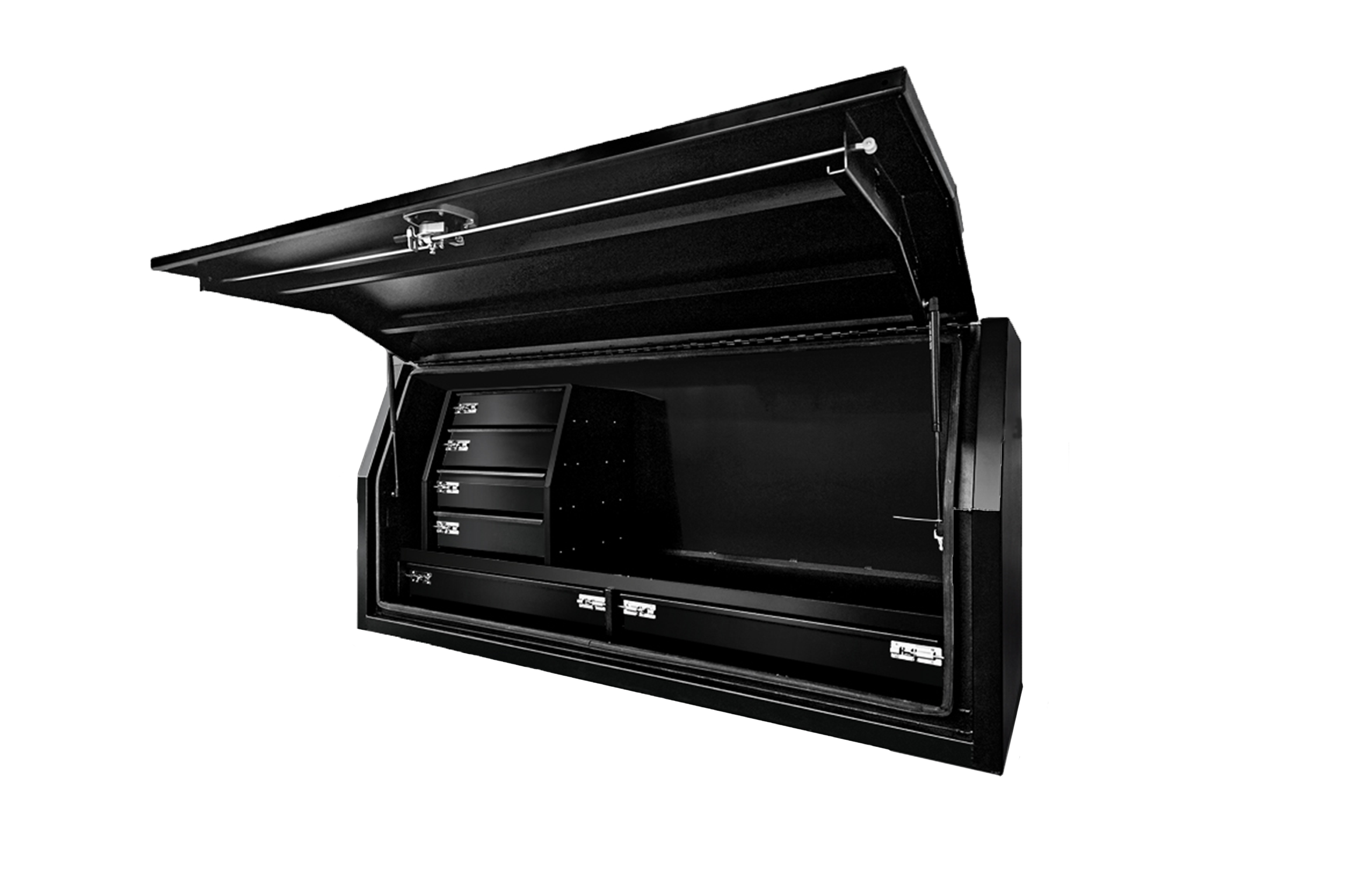 Flat Plate Half Open with 2 Drawers 15 Adjustable door height