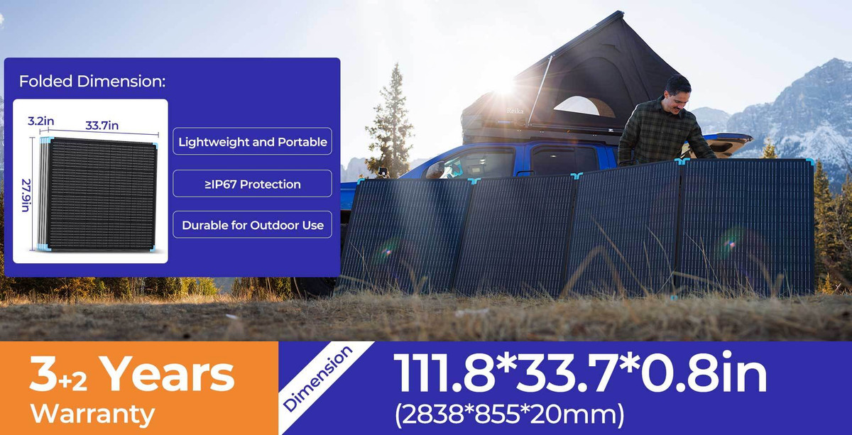 400W Lightweight Portable Solar Suitcase