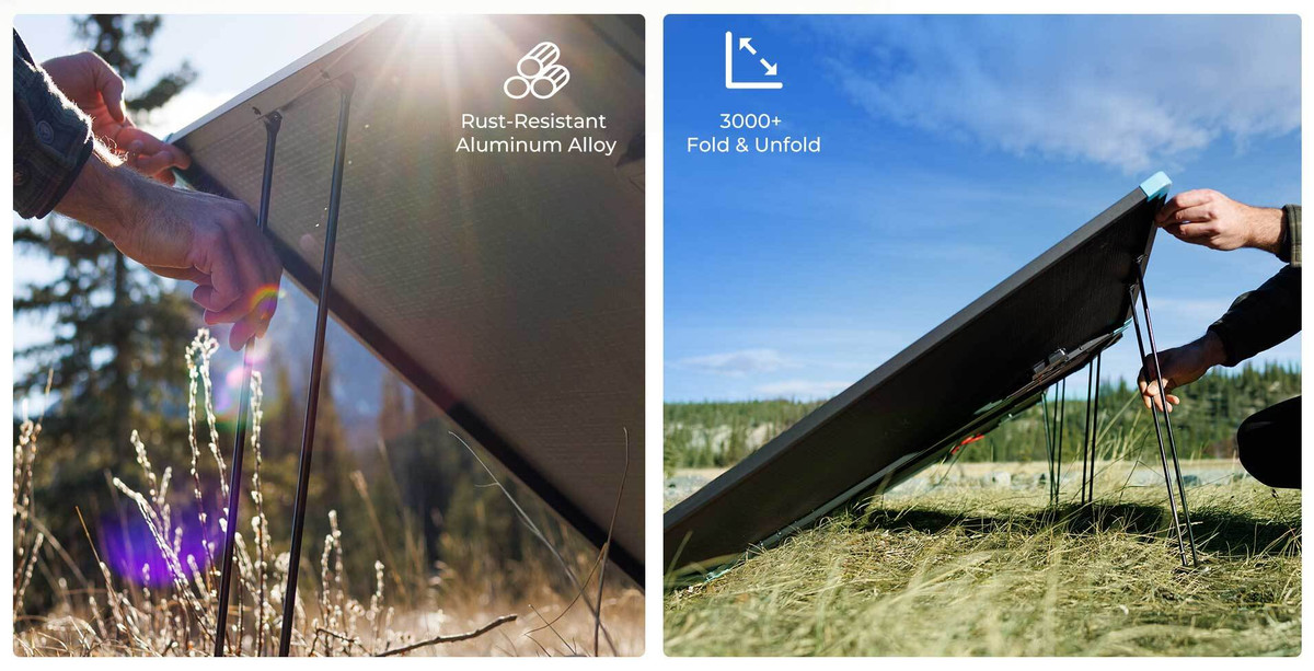 220W Lightweight Portable Solar Suitcase 14 Robust Structure for Consistent Panel Output