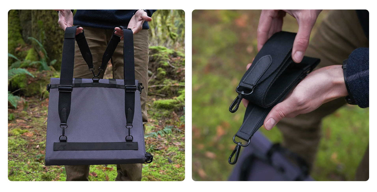 Fully Adjustable & Removable Shoulder Strap