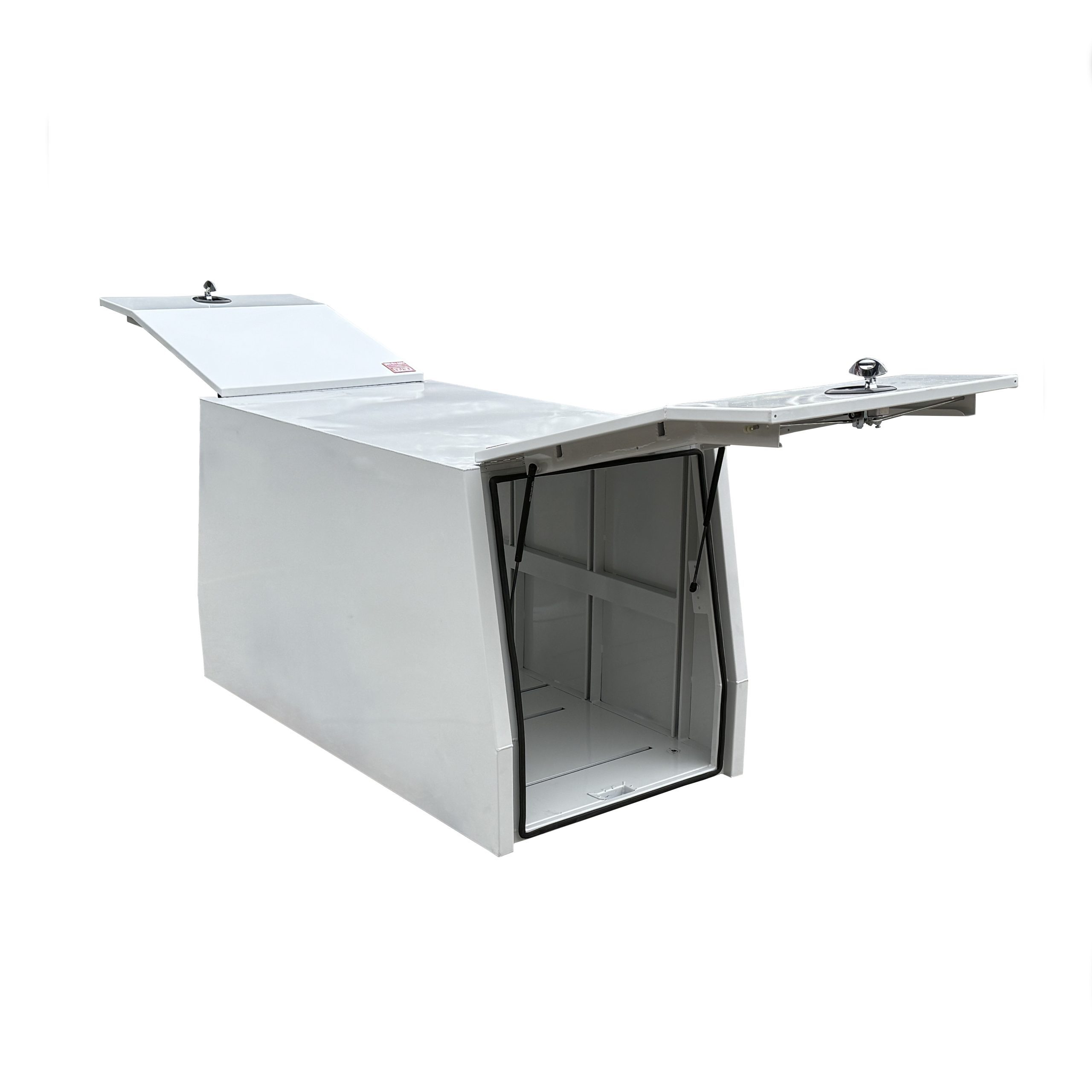 1000mm High Aluminium Canopy with Unistrut False Floor 7 1000mm high Canopy