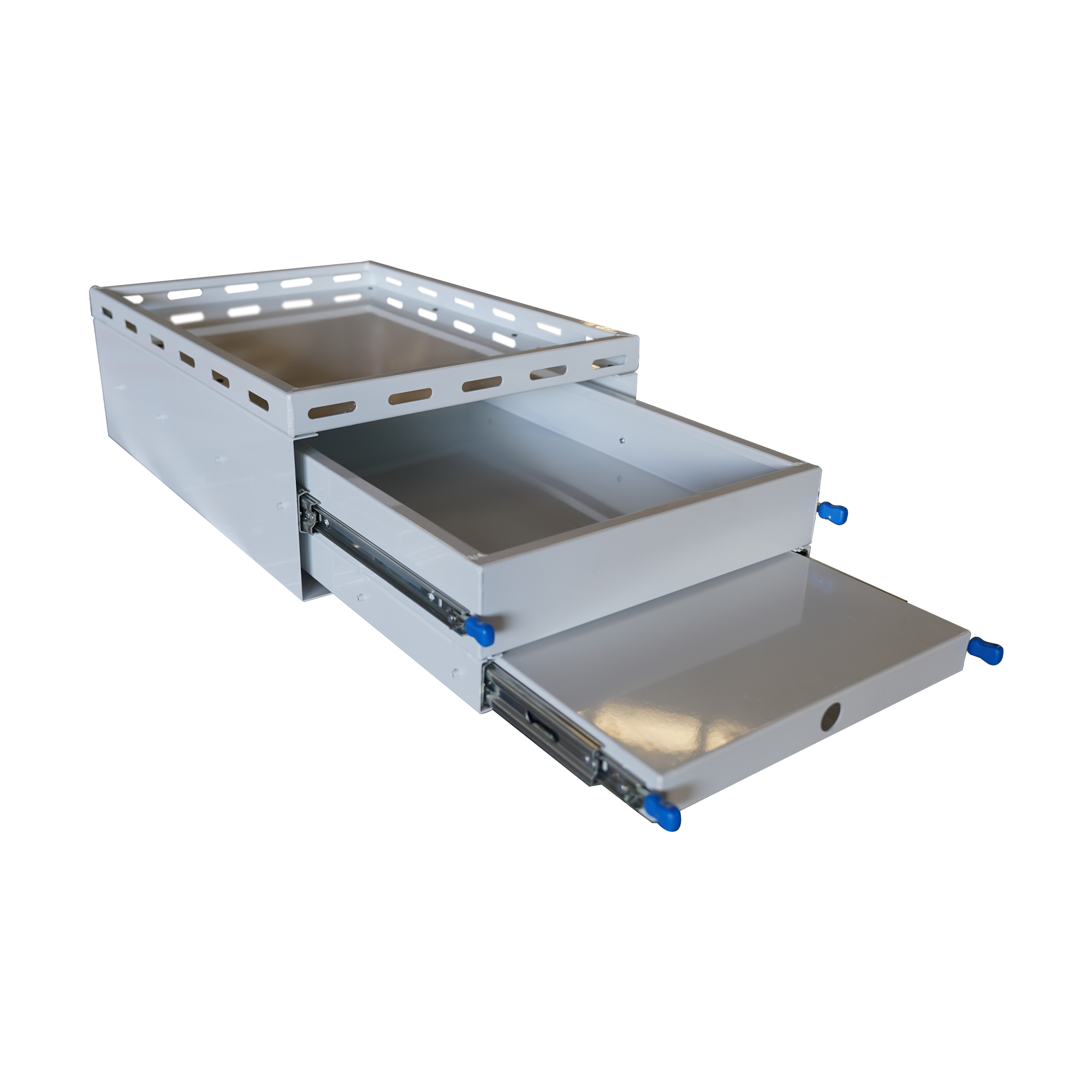 530mm Wide Aluminium Ute Canopy Slide Drawer / Bench 5 530mm Wide Aluminium Ute Canopy Slide Drawer / Bench